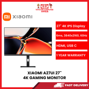 XIAOMI A27UI 27'' 6MS 60HZ IPS 4K GAMING MONITOR
