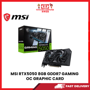 MSI RTX5050 8GB GDDR7 GAMING OC GRAPHIC CARD