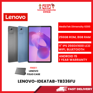 LENOVO-TB336FU-MEDIATEJ6300,8GBRAM, 256GB ROM 8MP CAMERA, 11"IPS 500 NITS ANDROID 15