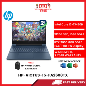 HP-VICTUS-15-FA2608TX-BLU-INTELCOREI5-13420H,16GBR4,512GBSSD,RTX30506GVR6,15.6FHD,W1164,2YRS,H&S