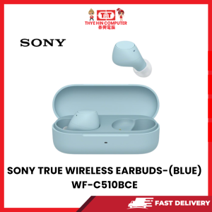 SONY TRUE WIRELESS EARBUDS-(BLUE) WF-C510BCE