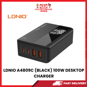 LDNIO A4809C (BLACK) 100W DESKTOP CHARGER