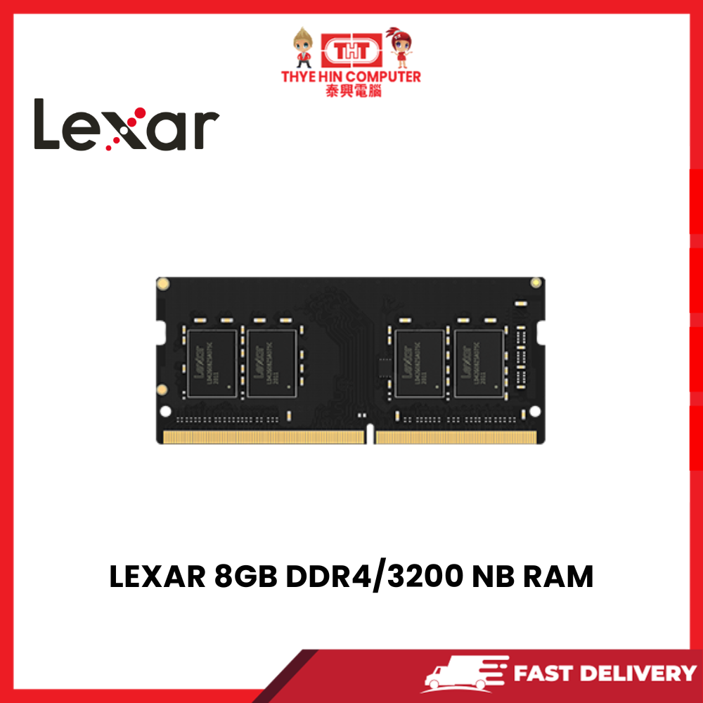 LEXAR 8GB DDR4 3200 NOTEBOOK RAM