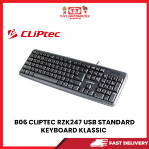 B06 CLIPTEC RZK247 USB STANDARD KEYBOARD KLASSIC