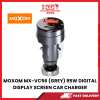 MOXOM MX-VC56 (GREY) 95W DIGITAL DISPLAY SCREEN CAR CHARGER