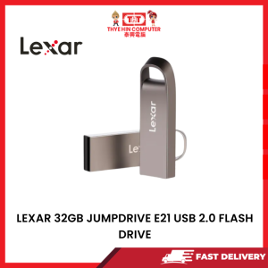 LEXAR 32GB JUMPDRIVE E21 USB 2.0 FLASH DRIVE
