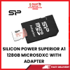 SILICON POWER SUPERIOR A1 128GB MICROSDXC WITH ADAPTER