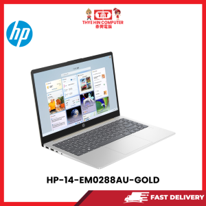 Alternative view of HP-14-EM0288AU-GOLD-AMDRYZEN7-7730U,8GBR4,512GBSSD,AMDRADEON,14"FHD,W1164,2YRS,H&S