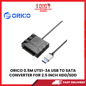 ORICO 0.5M UTS1-3A USB TO SATA CONVERTER FOR 2.5 INCH HDD/SDD