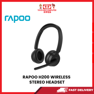 RAPOO H200 WIRELESS STEREO HEADSET [SBN:YES NILAI:NO MELAKA:YES HPS:NO]