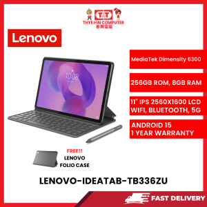 LENOVO-TB336ZU-MEDIATEJ6300,8GBRAM, 256GB ROM 8MP CAMERA, 11"IPS 500 NITS ANDROID 15 , 5G