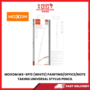 MOXOM MX-SP13 (WHITE) PAINTING/OFFICE/NOTE TAKING UNIVERSAL STYLUS PENCIL