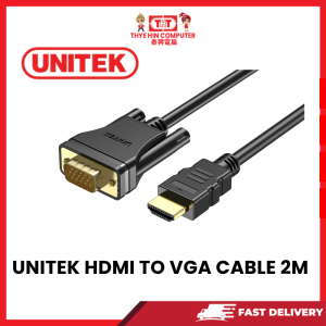 UNITEK HDMI TO VGA CABLE 2M