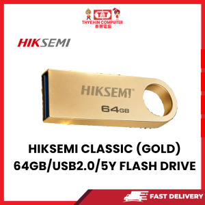 HIKSEMI CLASSIC (GOLD) 64GB/USB2.0/5Y FLASH DRIVE