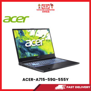 Alternative view of ACER-A715-59G-555Y-BLK-INTELCORE5-210H,16GBR4,512GBSSD,RTX40506GVR6,15.6"FHD,W1164,2YRS,H&S