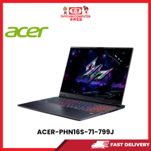 Alternative view of ACER-PHN16S-71-799J-INTELCOREULTRA7-255HZ,16GBR5,1TBSSD,16"IPSWUXGA,RTX50708GVR7,W1164,2YRS