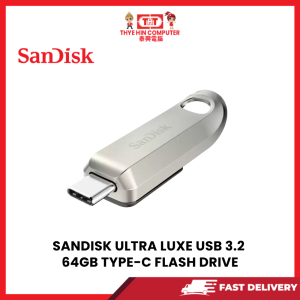 SANDISK ULTRA LUXE USB 64GB TYPE-C FLASH DRIVE