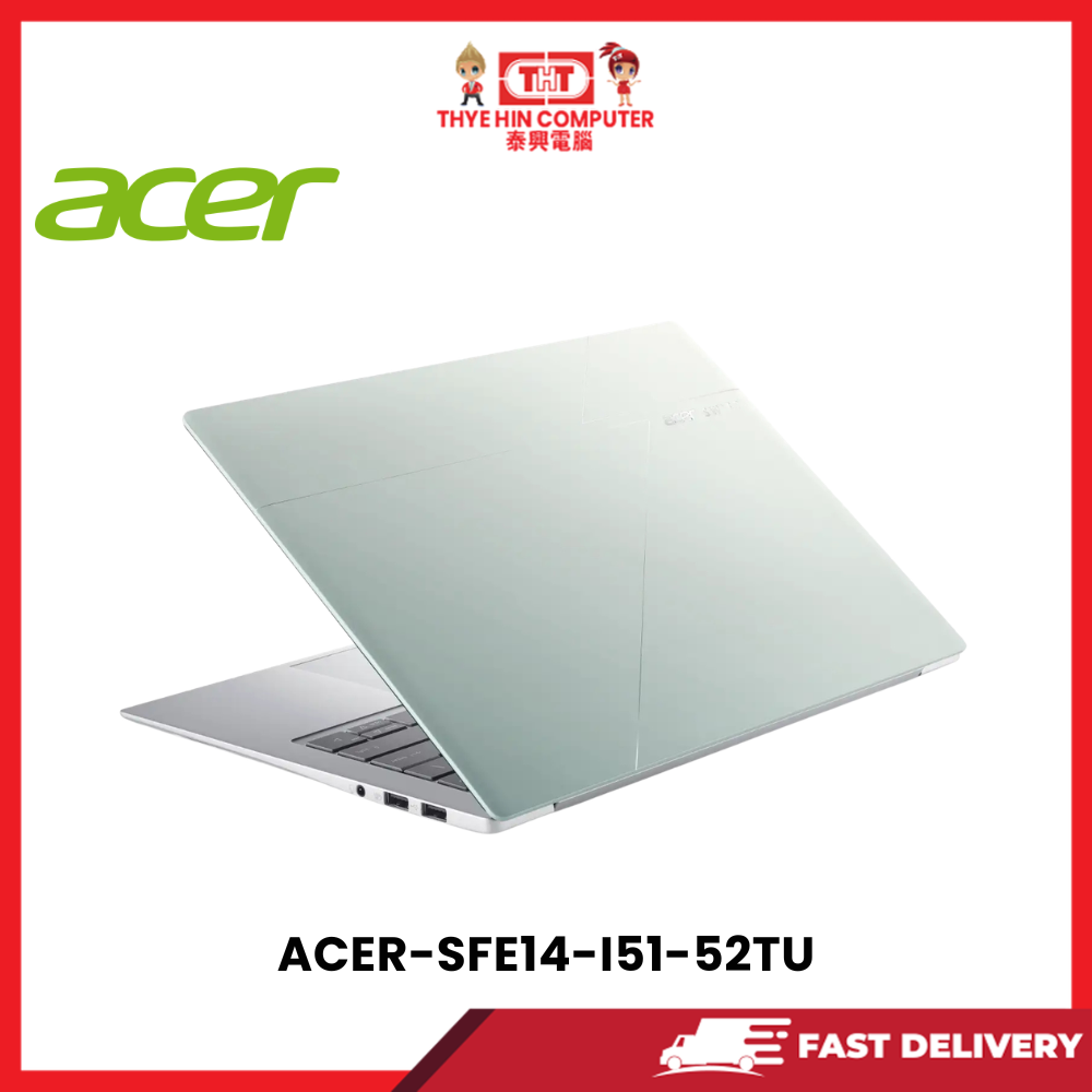 ACER-SFE14-I51-52TU-WHT-INTELCOREULTRA5-325,16GBR5OB,1TBSSD,INTELGRAPHICS,14"OLED,W1164,2YRS,H&S - Image 3