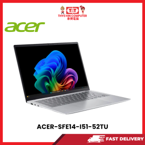 ACER-SFE14-I51-52TU-WHT-INTELCOREULTRA5-325,16GBR5OB,1TBSSD,INTELGRAPHICS,14"OLED,W1164,2YRS,H&S - Image 2