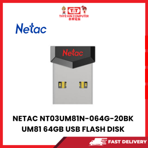 NETAC NT03UM81N-064G-20BK UM81 64GB USB FLASH DISK