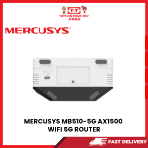 MERCUSYS AX1500 WIFI 5G ROUTER,BUILD-IN 2.6GBPS 5G MODEM - Image 3