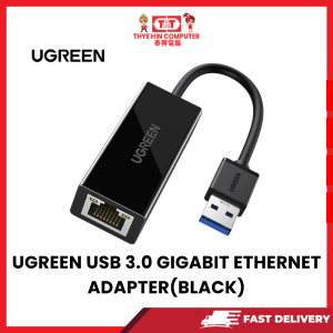UGREEN USB 3.0 GIGABIT ETHERNET ADAPTER(BLACK)