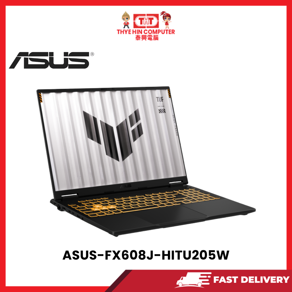 ASUS-FX608J-HITU205W-INTELCOREI5-14450HX,16GBR5,512GBM.2SSD,RTX50508GBR7,16"FHD,W1164,2YRS - Image 2