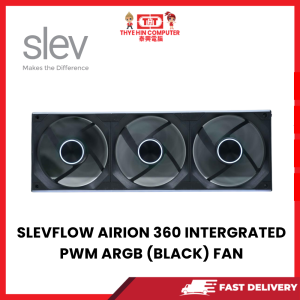 SLEVFLOW AIRION 360 INTERGRATED PWM ARGB (BLACK) FAN
