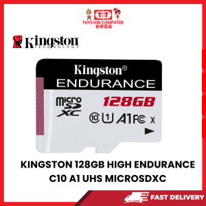 KINGSTON 128GB HIGH ENDURANCE C10 A1 UHS MICROSDXC