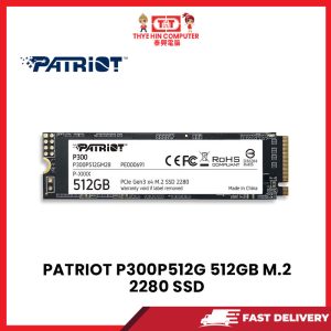 PATRIOT P300P512G 512GB M.2 2280 SSD