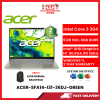 ACER-SFA14-I31-36DJ-GREEN-INTELCORE3-304,8GBR5,512GBSSD,INTELGRAPHICS,14"WUXGA,W1164,2YRS,H&S