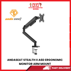 ANDASEAT STEALTH II A6D ERGONOMIC MONITOR ARM MOUNT