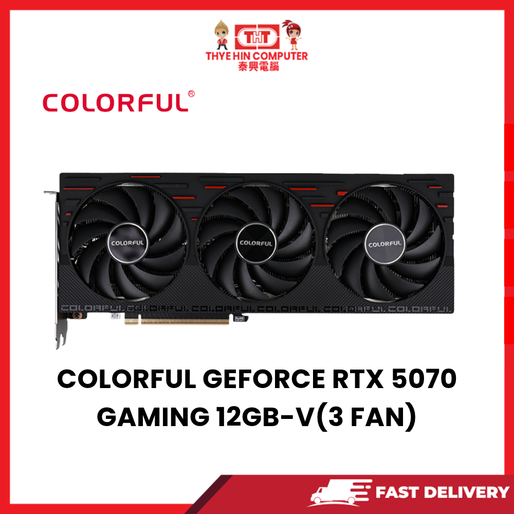 COLORFUL GEFORCE RTX 5070 GAMING 12GB-V(3 FAN)
