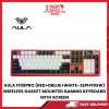 AULA F108PRO (RED+DBLUE+WHITE-ZEPHYRSW) WIRELESS GASKET MOUNTED GAMING KEYBOARD WITH SCREEN