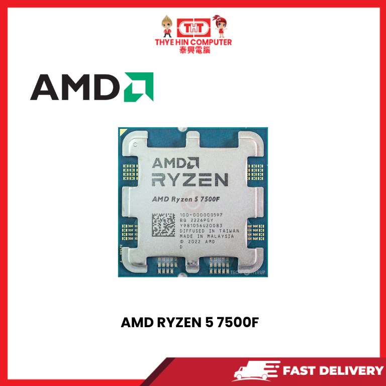 AMD RYZEN 5 7500F PROCESSOR