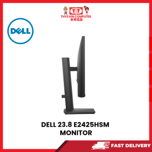 Alternative view of DELL 23.8 E2425HSM MONITOR + 3YR AD Resolution, Panel type, Refresh rate