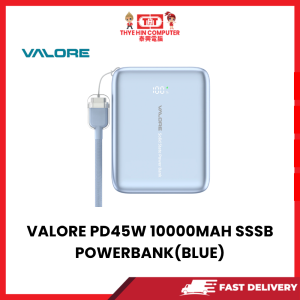 VALORE PD45W 10000MAH SSSB POWERBANK(BLUE)