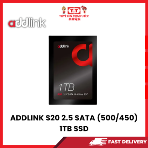 ADDLINK S20 2.5 SATA (500/450) 1TB SSD