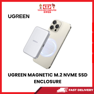 Alternative view of UGREEN MAGNETIC M.2 NVME SSD ENCLOSURE