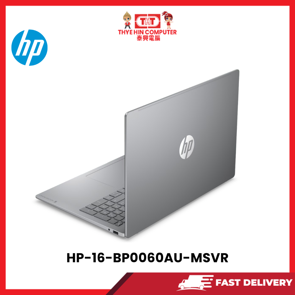 HP-16-BP0060AU-MSVR-AMDRYZENAI-7-445,16GBR5OB,512GBSSD,AMDRADEON,16"2K,W1164,2YRS,H&S - Image 3