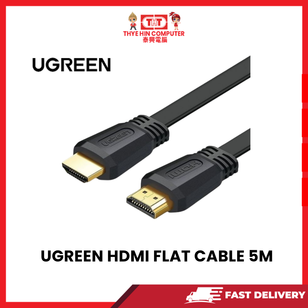 UGREEN HDMI FLAT CABLE 5M