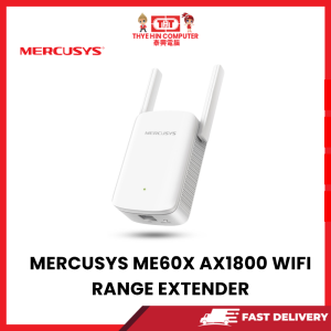 MERCUSYS ME60X AX1800 WIFI RANGE EXTENDER