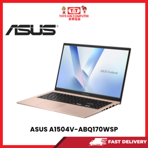 Alternative view of ASUS A1504V-ABQ170WSP (PINK)  CORE5-120U,8GBLDDR5,512GBSSD,15.6"WIN11,H&S