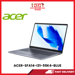 Alternative view of ACER-SFA14-I31-59K4-BLUE-INTELCORE5-320,12GBR5,512GBSSD,INTELGRAPHICS,14"IPS,W1164,2YRS,H&S