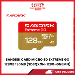 SANDISK CARD MICRO SD ULTRA GO 128GB 190MB (SDSQUGN-128G-GN6MN)