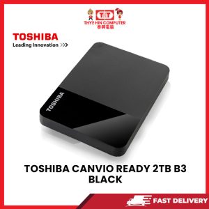 TOSHIBA CANVIO READY 2TB B3 (BLACK)