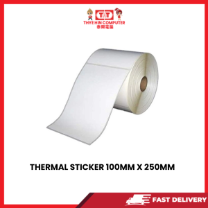 THERMAL STICKER 100MM X 250MM