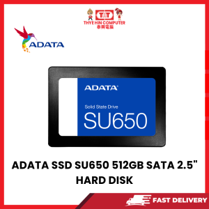 ADATA SSD SU650 512GB SATA 2.5" HARD DISK